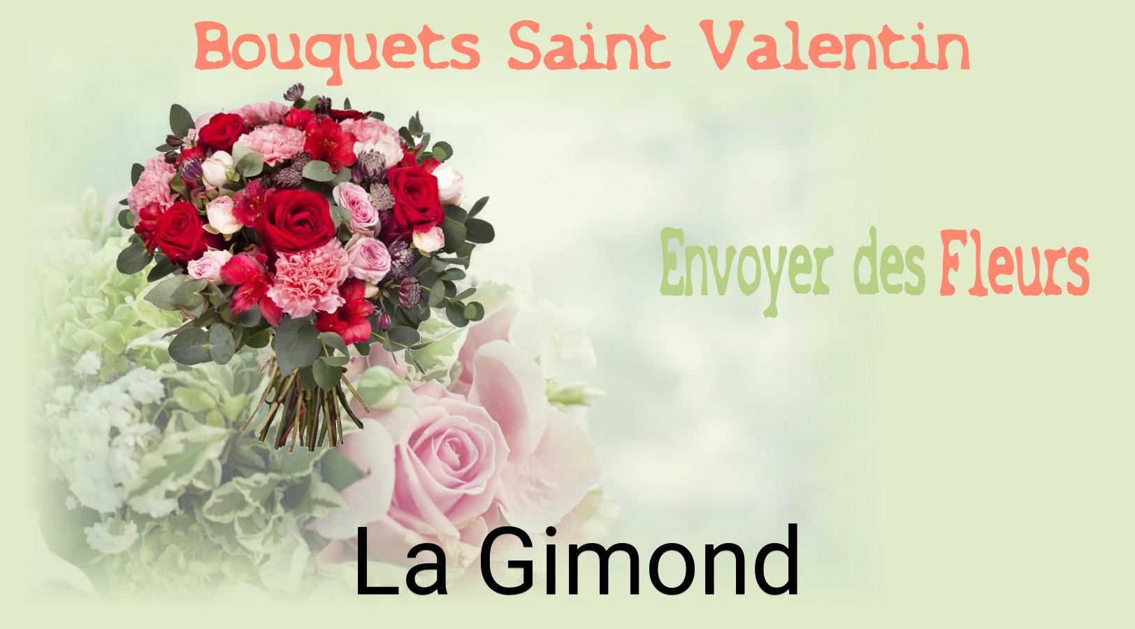 Roses de Saint-Valentin livrées à La Gimond